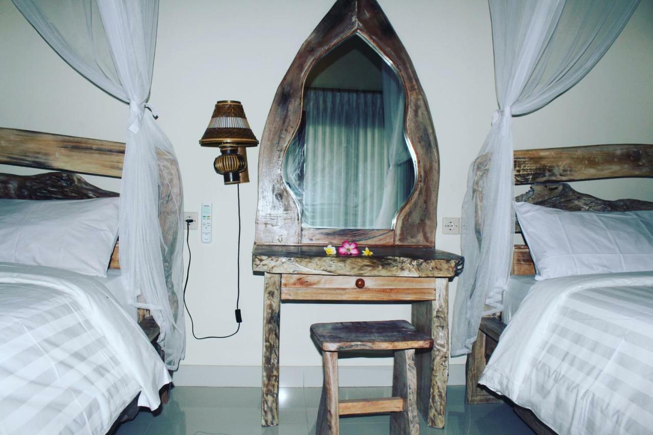 Bamboo Bali Hill Bungalows Amed Exterior foto