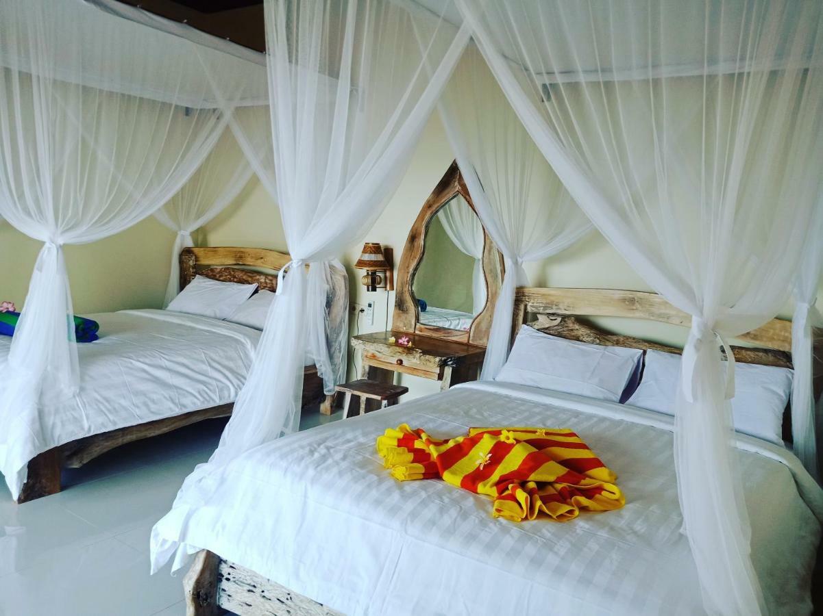 Bamboo Bali Hill Bungalows Amed Exterior foto