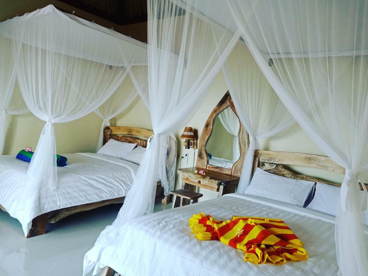Bamboo Bali Hill Bungalows Amed Exterior foto