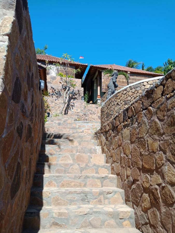 Bamboo Bali Hill Bungalows Amed Exterior foto