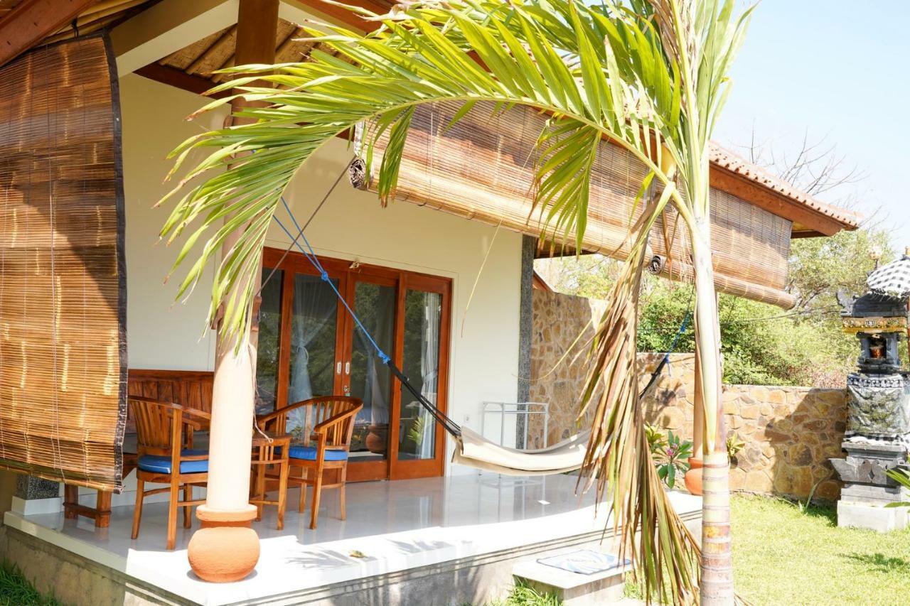 Bamboo Bali Hill Bungalows Amed Exterior foto