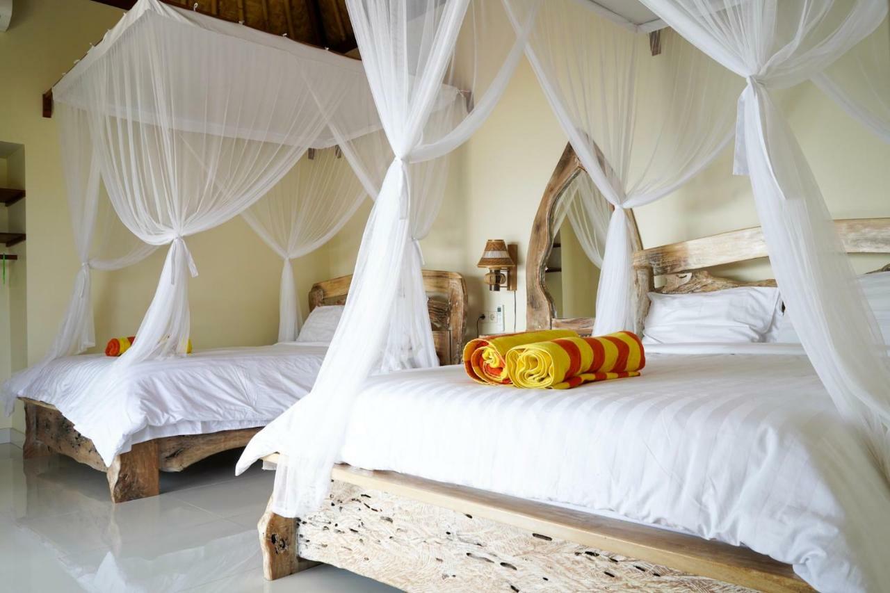 Bamboo Bali Hill Bungalows Amed Exterior foto